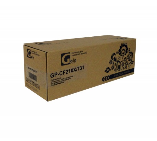 Лазерный картридж GalaPrint GP-CF210X, 731H для HP CLJ MFP CM1312, HP CLJ CP1210, HP CLJ CP1215, HP CLJ CP1515 (совместимый, чёрный, 2400 стр.)